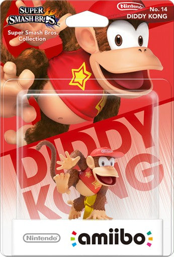 Diddy Kong Amiibo – Super Smash Bros Collection No. 14