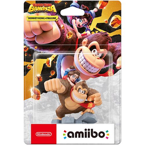 Donkey Kong & Pauline Amiibo - Donkey Kong Bananza