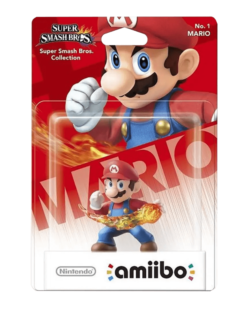 Mario Fireball Amiibo – Super Smash Bros Collection No. 1