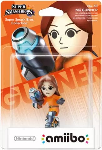 Mii Gunner Amiibo - Super Smash Bros Collection No. 50