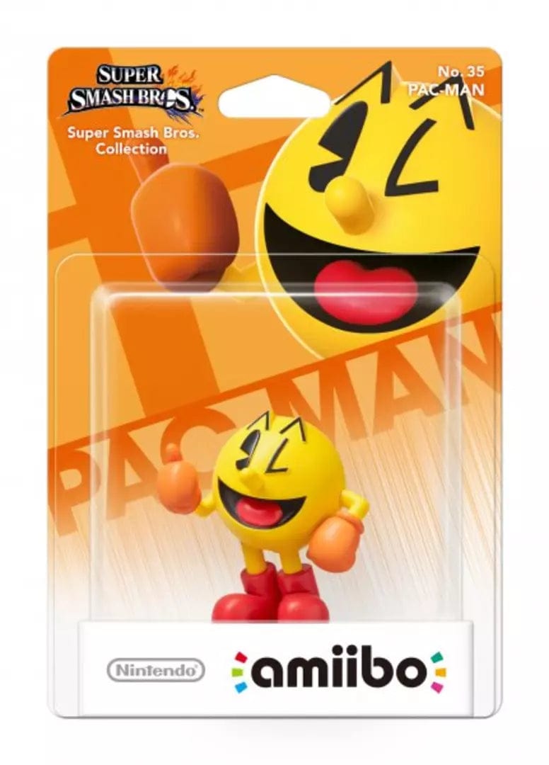 Pac-Man Amiibo – Super Smash Bros Collection No. 35