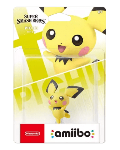 Pichu Amiibo - Super Smash Bros Collection No. 72