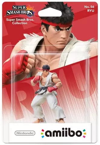 Ryu Amiibo - Super Smash Bros Collection No. 56