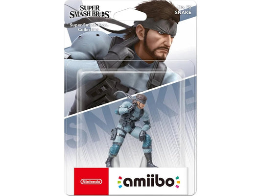 Snake Amiibo – Super Smash Bros Collection No. 75