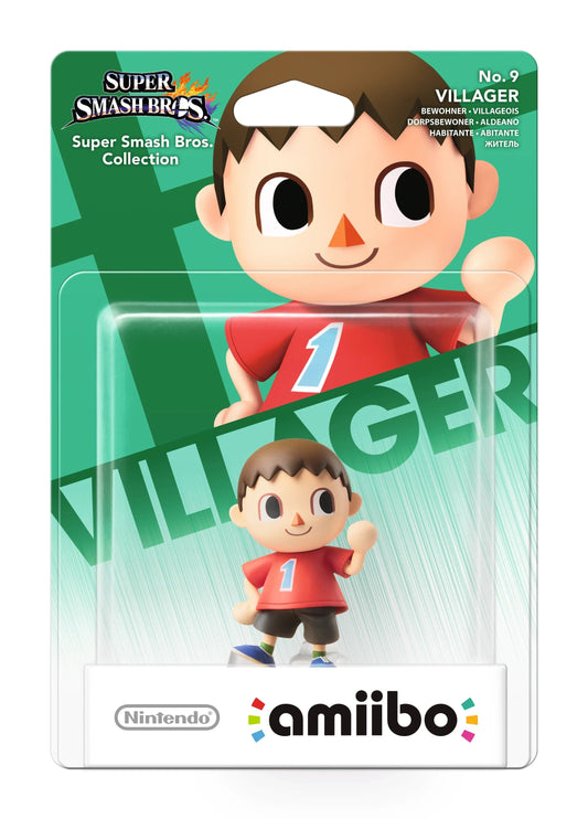 Villager Amiibo – Super Smash Bros Collection No. 9