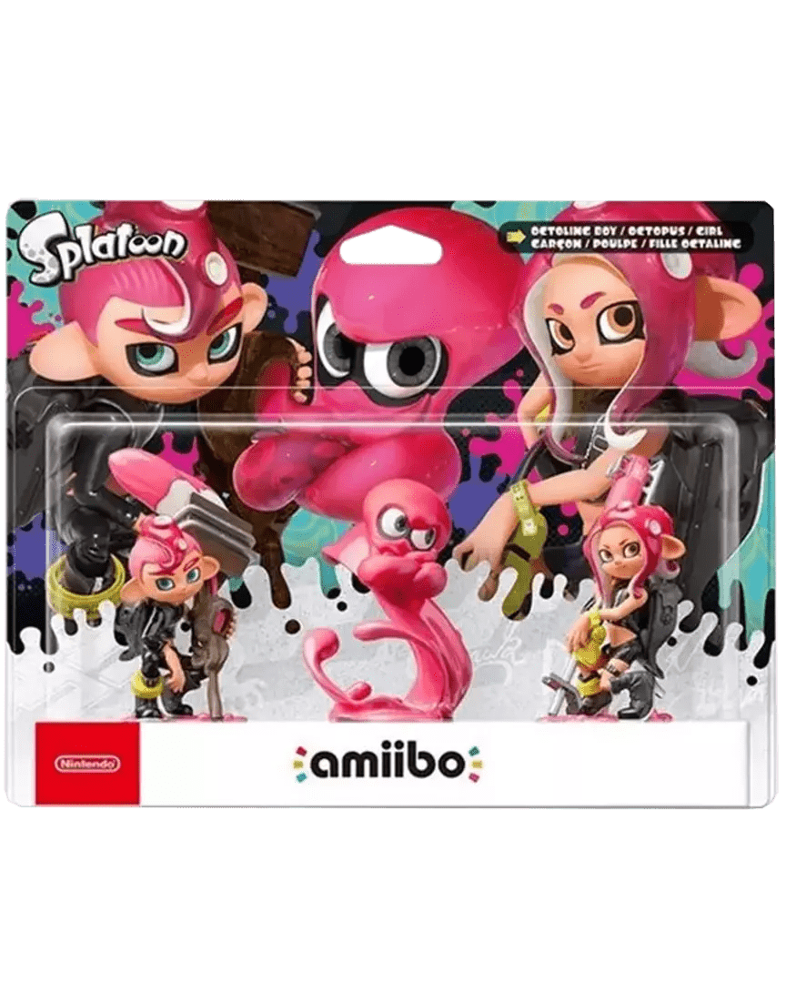 Octoling Pack (3-Pack) Amiibo Splatoon