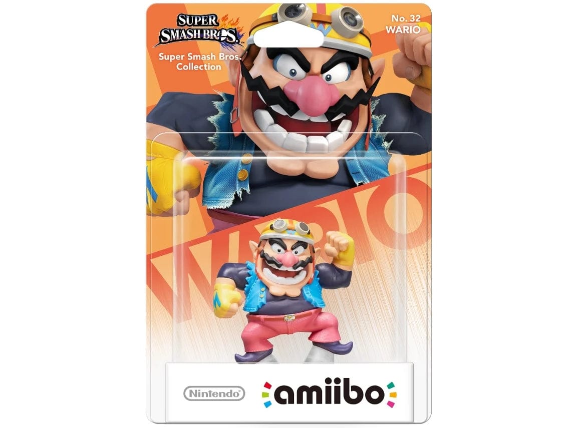 Wario Amiibo – Super Smash Bros Collection No. 32