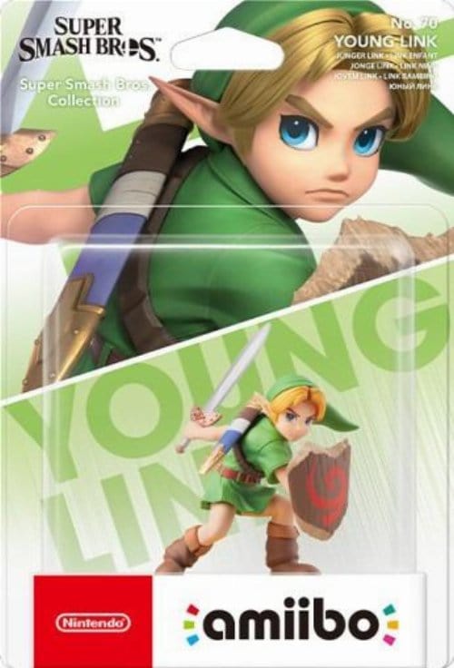 Young Link Amiibo – Super Smash Bros Collection No. 70