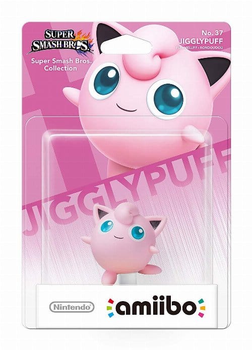 Jigglypuff Amiibo – Super Smash Bros Collection No. 37